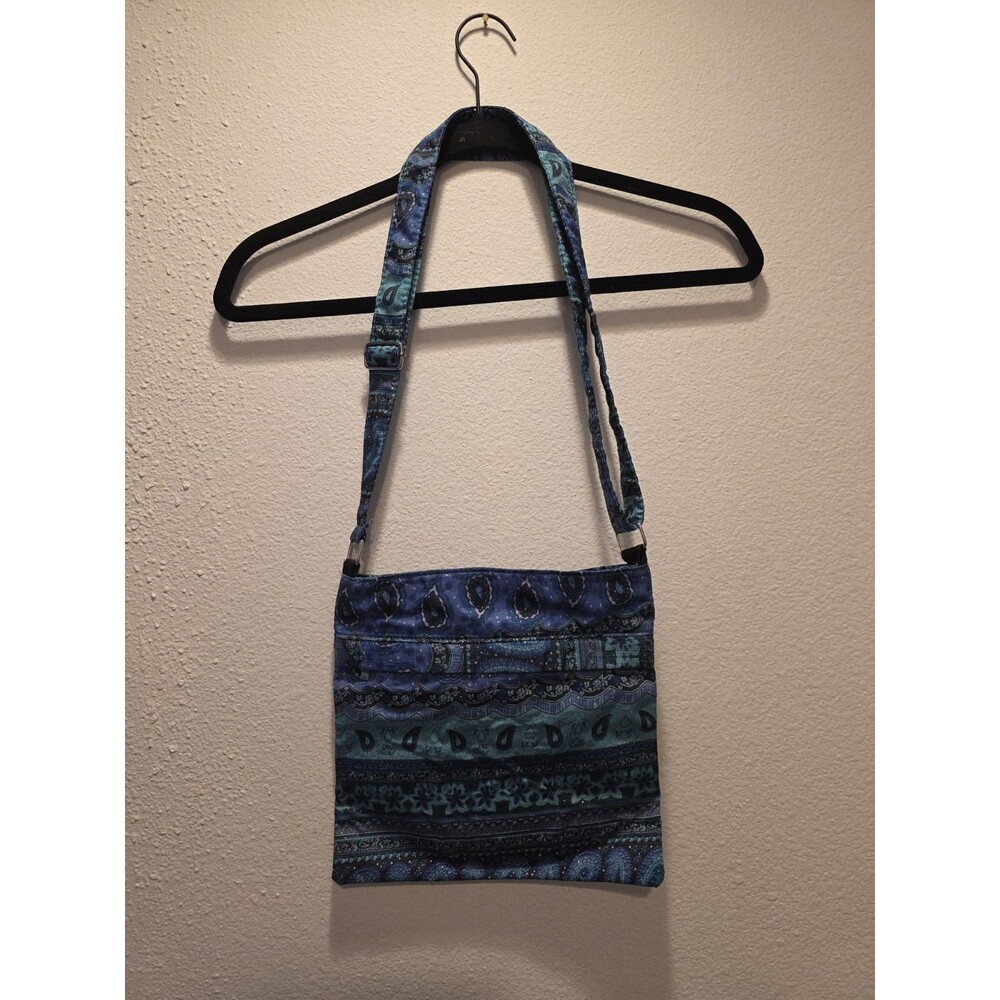 Beautiful Boho Cottagecore Fairy Crossbody Zipper Purse Womens Medium Bag Hippy